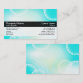 カラーバンド – 黒 – 抽象芸術02 名刺 (正面/裏面)