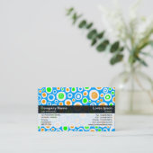 カラーバンド – 黒 – 抽象芸術030413 名刺 (スタンド正面)