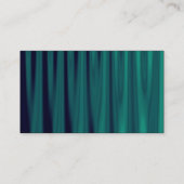 カラーバンド – 黒 – 緑のドレープ 名刺 (裏面)