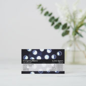 カラーバンド – 黒 – LED 名刺 (スタンド正面)