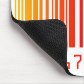 カラーバーコードマウスパッド マウスパッド (コーナー)