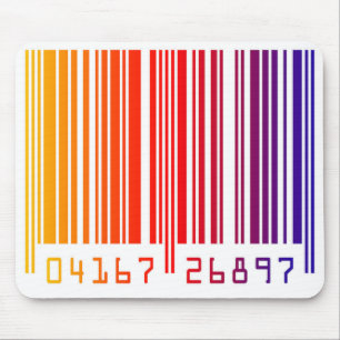 カラーバーコードマウスパッド マウスパッド