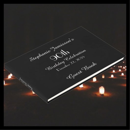 カラーバースデーパーティーのメモリ/ゲストブックを選択 ゲストブック