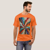 カラーバーストエクスプロージョン 3D Tシャツ (正面フル)