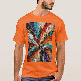 カラーバーストエクスプロージョン 3D Tシャツ