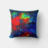 カラーバーストコスモス。買今 クッション (正面)