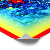 カラーバーストコスモス。買今 ポスター (角)