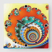 カラーバーストフラクタル緩和曲線