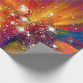 カラーバーストラッピング紙 ラッピングペーパー (角)