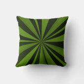 カラーバースト - オリーブグリーン クッション (裏面)