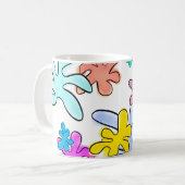 カラーバースト コーヒーマグカップ (正面左)