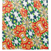 カラーバースト シャワーカーテン (正面)