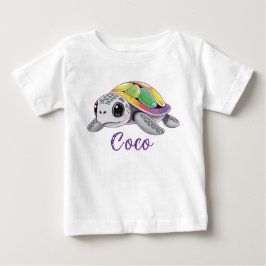 カラーバースト シータートル ベビーTシャツ