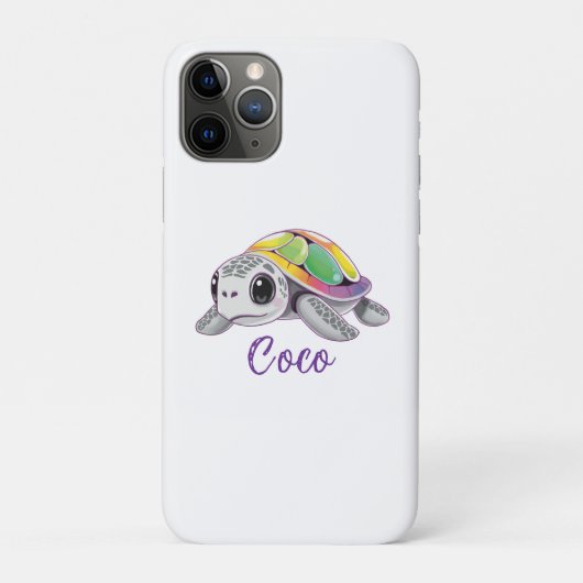 カラーバースト シータートル Case-Mate iPhoneケース (裏)