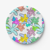 カラーバースト ペーパープレート (正面)