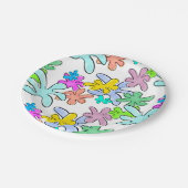 カラーバースト ペーパープレート (アングル)