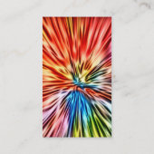 カラーバースト 名刺 (裏面)