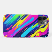 カラーバースト：抽象芸術フロー Case-Mate iPhoneケース (裏面(横))