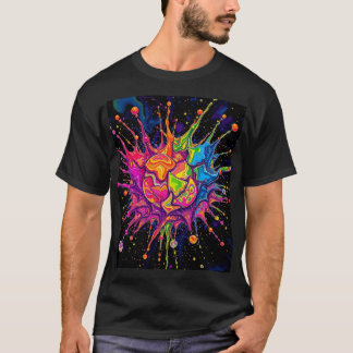 カラーバースト Tシャツ