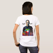 カラーバーストAppleロゴティー Tシャツ (裏面フル)