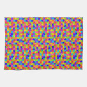 カラーパズルキッチンハンドタオル キッチンタオル (横)