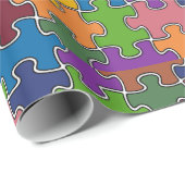 カラーパズル ラッピングペーパー (ロールコーナー)