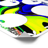 カラーパターン ポスター (角)