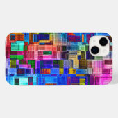 カラーパッチワークiPhone / iPadケース Case-Mate iPhoneケース (裏面 (横))