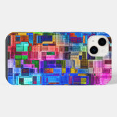 カラーパッチワークiPhone / iPadケース iPhoneケース (裏面横)
