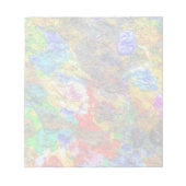 カラーパレッおもしろいト ノートパッド (正面)