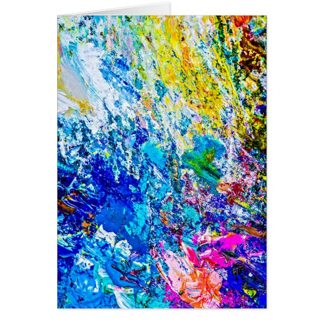 カラーパレットのアート (正面)