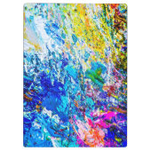 カラーパレットのアート クリップボード (裏面)