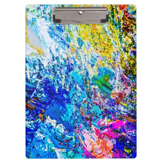 カラーパレットのアート クリップボード (正面)