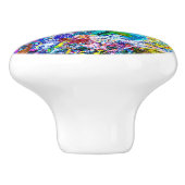 カラーパレットのアート セラミックノブ (側面)