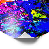 カラーパレットのアート フォトプリント            (角)