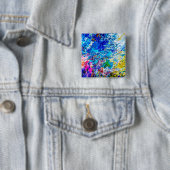 カラーパレットのアート 缶バッジ (インサイチュ)