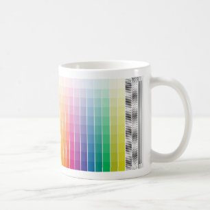 カラーパレットのマグ コーヒーマグカップ