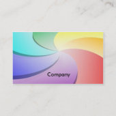 カラーパレットの名刺 名刺 (裏面)