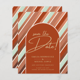 カラーパレットシナモンセージ結婚テラコッタ