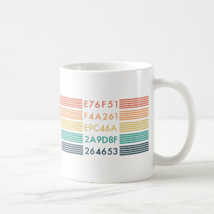 カラーパレットマグカップA001 コーヒーマグカップ