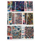 カラーパレット色ページの色への愛情 ミディアムペーパーバッグ (裏面)