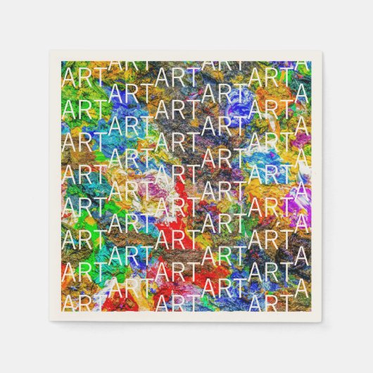 カラーパレット スタンダードカクテルナプキン (正面)