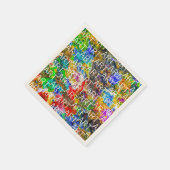 カラーパレット スタンダードカクテルナプキン (角)