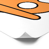 🎨カラーパレット&ペイントブラシ – 印刷可芸術的能 ポスター (角)