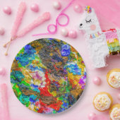 カラーパレット ペーパープレート (パーティー)