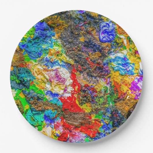 カラーパレット ペーパープレート (正面)