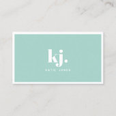 カラーパレット |モノグラム名刺 名刺 (正面)