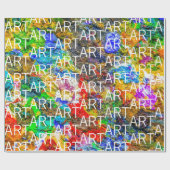 カラーパレット ラッピングペーパー (フラット)