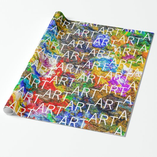 カラーパレット ラッピングペーパー (アンロールド)