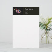 カラーパレット 便箋 (スタンド正面)